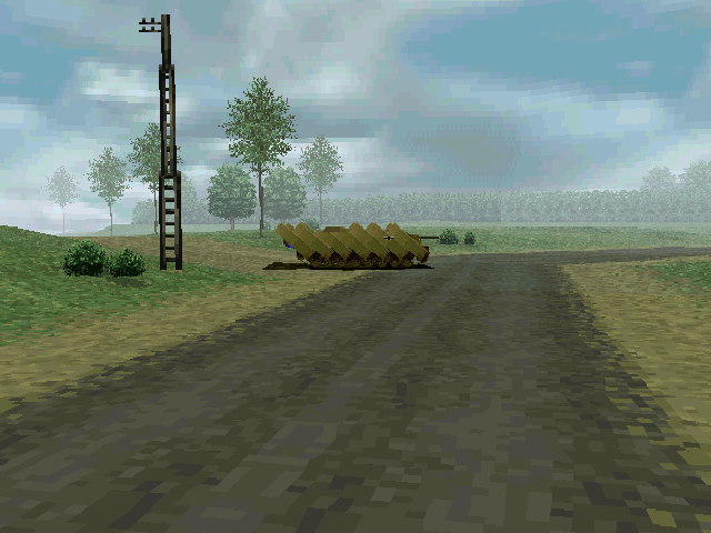 Panzer Front Bis screenshot 2 for Playstation